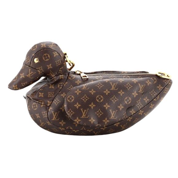 Louis Vuitton Handbags - Rare Limited Edition Louis Vuitton x Nigo Monogram Duck Bag